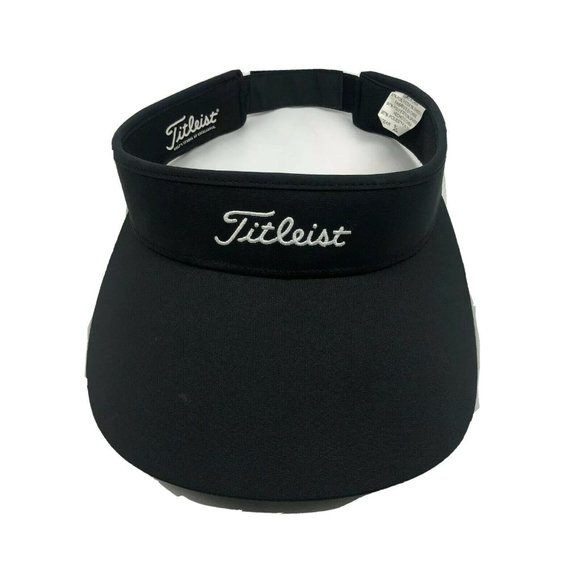 Titlesit Accessories - Titleist Women’s Sundrop Visor Golf Black Adjustable